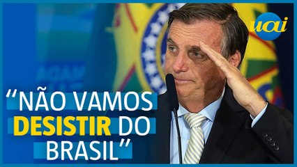 'Sou cabo eleitoral de luxo', diz Bolsonaro