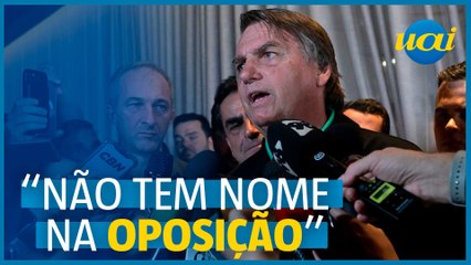 Bolsonaro sobre 2026: 'Ainda não tem nome na oposição'