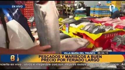 ¡Atención! Jurel a 4 soles el kilo por el Día del Pescador en el terminal de VMT