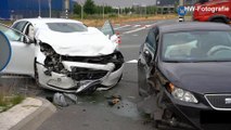 Twee gewonden bij ongeval op Nieuwleusenerdijk