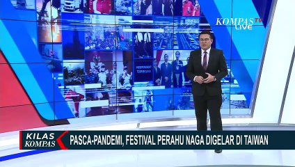 Berlangsung Meriah, 200 Tim Berlomba dalam Festival Perahu Naga di Taiwan