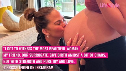 Chrissy Teigen Explains Newborn Baby's Name