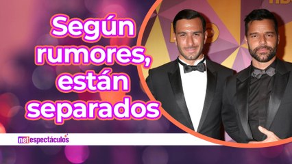 Ricky Martin y Jwan JoseF estarían separados