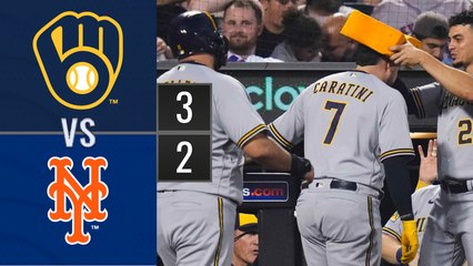 Resúmen Cerveceros de Milwaukee vs Metropolitanos de Nueva York | MLB 29-06-2023