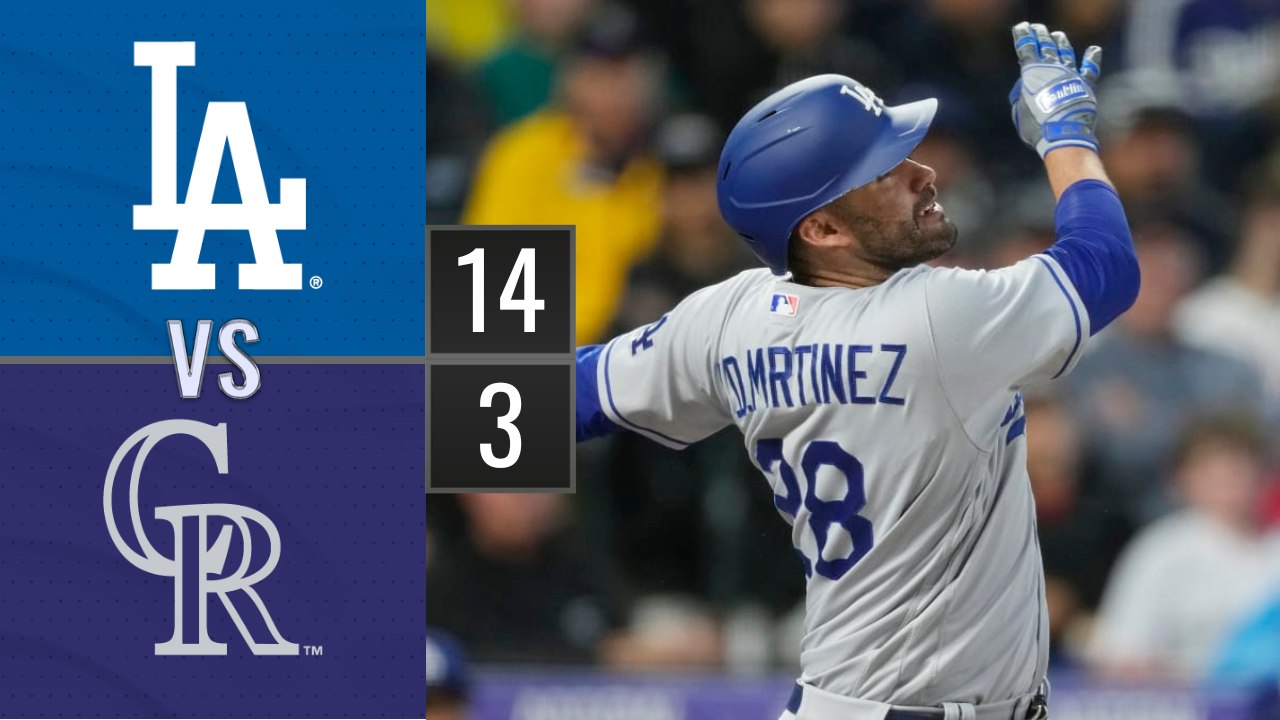 Resúmen Dodgers de Los Ángeles vs Rockies de Colorado | MLB 29-06-2023