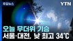 [날씨] 찜통더위 속 중북부 폭염주의보...충청·남부 소나기 / YTN