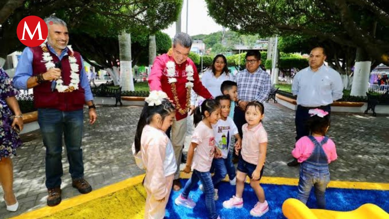 Rutilio Escadón inaugura la rehabilitación del Parque Público del Barrio Centro en Chiapas