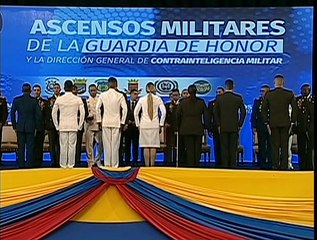 Comandante en Jefe preside Acto de Ascensos y Condecoraciones a la Guardia de Honor y la DGCIM
