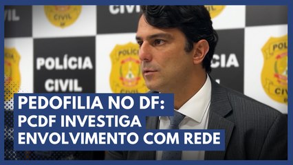 Delegado João Guilherme Carvalho detalha como pedófilo e comparsa sequestraram menina de 12 anos