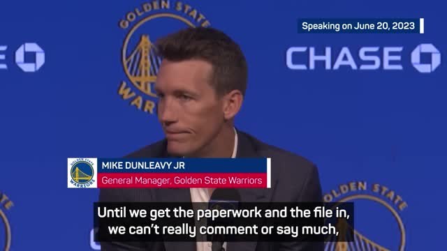 Warriors 'really want Draymond Green back' - Warriors GM