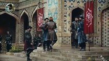 القفلة القويه عثمان يدخل على السلطان مسعود ولكن يفاجئه قائد المغول ويطيح به ارضًا في (مترجم) FHD