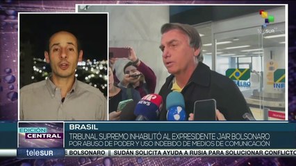 Brasil: Jair Bolsonaro no podrá presentarse en procesos electorales hasta el año 2030