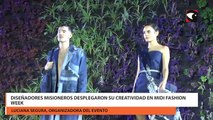 Diseñadores misioneros desplegaron su creatividad en Midi Fashion Week