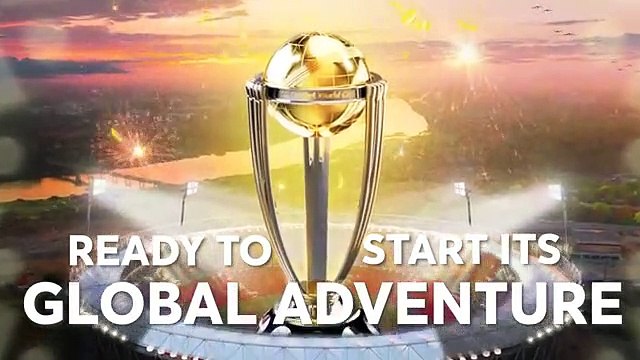 ICC Men's Cricket World Cup Trophy Tour 2023 launches into space