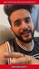 Abdu Supporting Fukra Insaan in Bigg Boss? | Abdu Rozik Fukra Insaan Abhishek Malhan News #shorts