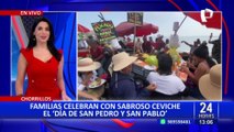 Chorrillos: familias celebran con deliciosos potajes el “Día de San Pedro y San Pablo”