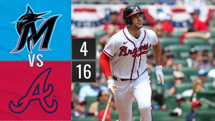 Resúmen Marlins de Miami vs Bravos de Atlanta | MLB 30-06-2023