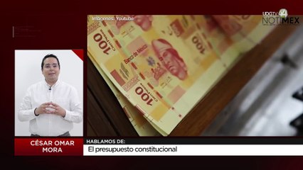 El presupuesto constitucional: César Omar Mora
