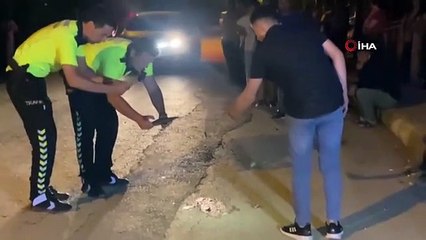 La vieille femme renversée par la voiture est décédée, le conducteur a pris la fuite