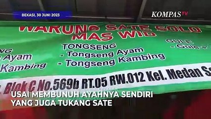Terkuak! Motif Pembunuhan Pedagang Sate oleh Anak Kandung di Bekasi