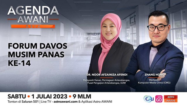 Agenda AWANI Asia: Forum Davos musim panas ke-14