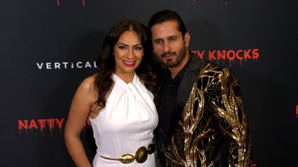 Amit Sarin "Natty Knocks" Los Angeles Premiere Red Carpet with Vineesha Arora-Sarin
