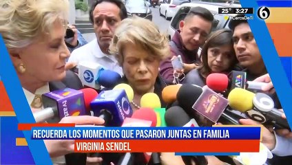 Virgnia Sendel se despide de Talina Fernández