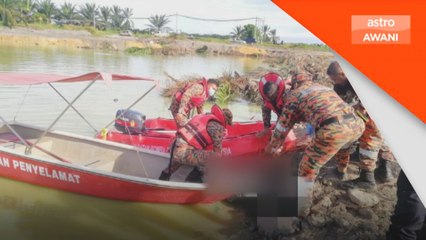 Lelaki mati lemas ketika menjala ikan di lombong