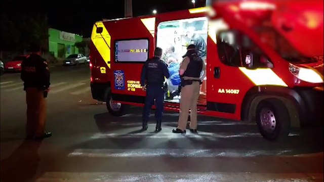 Mulher é violentamente agredida a pauladas no Jardim Tarumã