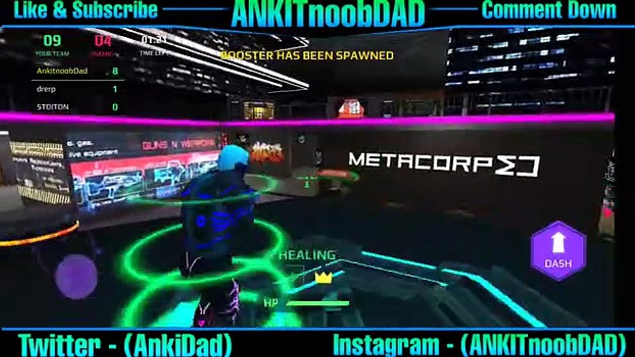 CYBERHERO TPS CYBERPUNK 2077 IOS ANDROID GAMEPLAY AMAZING GRAPHIC SHOOTING G