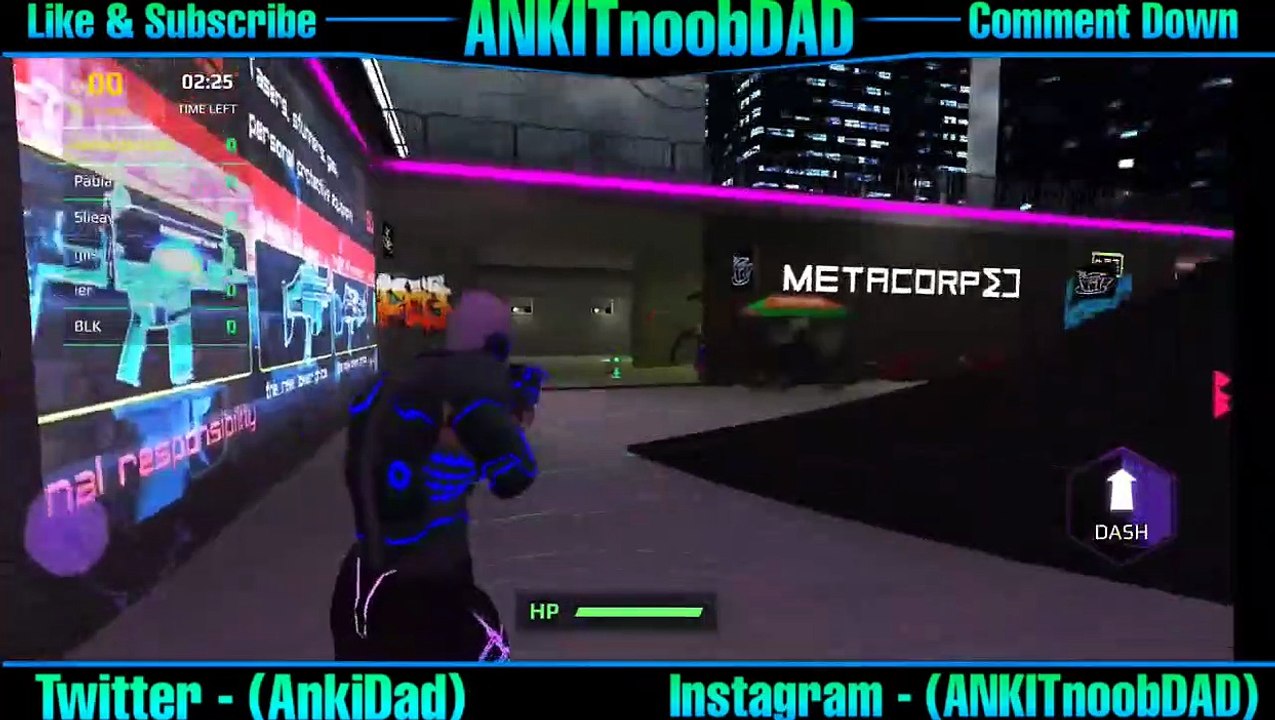 CYBERHERO TPS CYBERPUNK 2077 IOS ANDROID GAMEPLAY AMAZING GRAPHIC SHOOTING G_HD