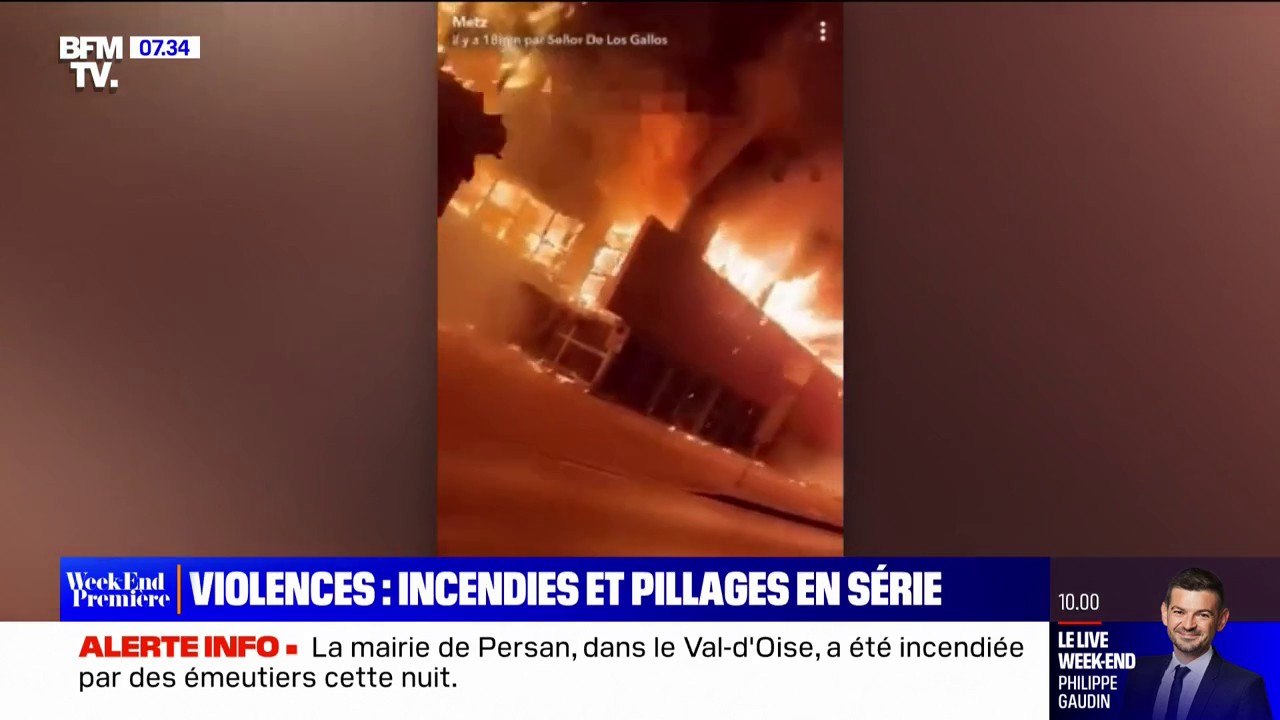 Quatrième nuit d'émeutes: 45.000 policiers et gendarmes étaient déployés sur tout le territoire pour faire face aux violences urbaines