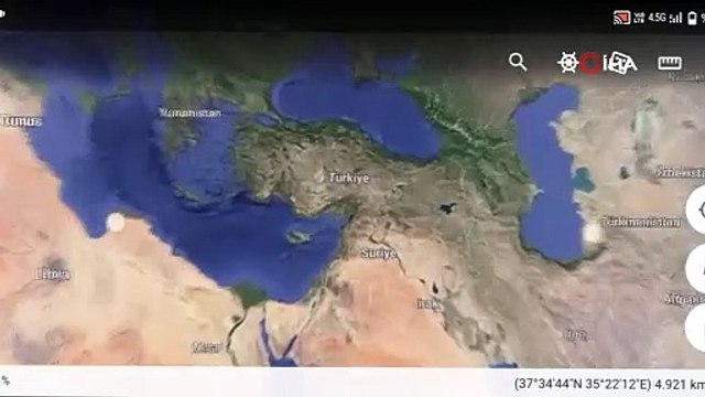 Enkaz kent Hatay’da yıkımın boyutunu uydu görüntüleri gözler önüne serdi