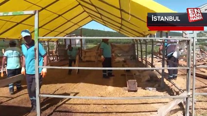 İstanbul'daki kurban pazarları toplanıyor