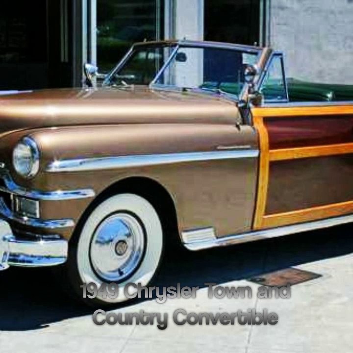 1949 Chrysler Town and Country Convertible