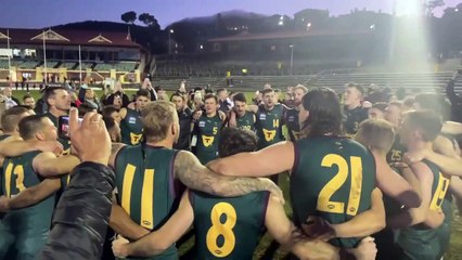 Tasmania celebrate win over Queensland