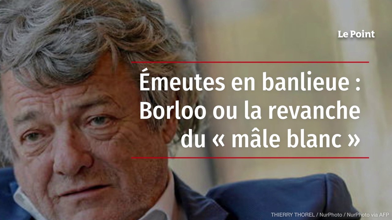 Émeutes en banlieue : Borloo ou la revanche du « mâle blanc »