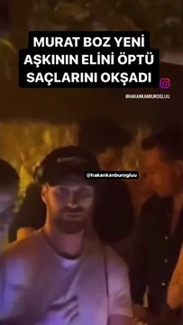 Murat Boz, Alaçatı'da gizemli sevgilisiyle sarmaş dolaş görüntülendi