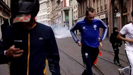 Fransa'daki protestolar sürüyor: Ünlü mağazalar da zarar gördü