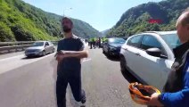 Accident en chaîne à Bolu ! 18 véhicules sont entrés en collision, il s'est transformé en champ de bataille