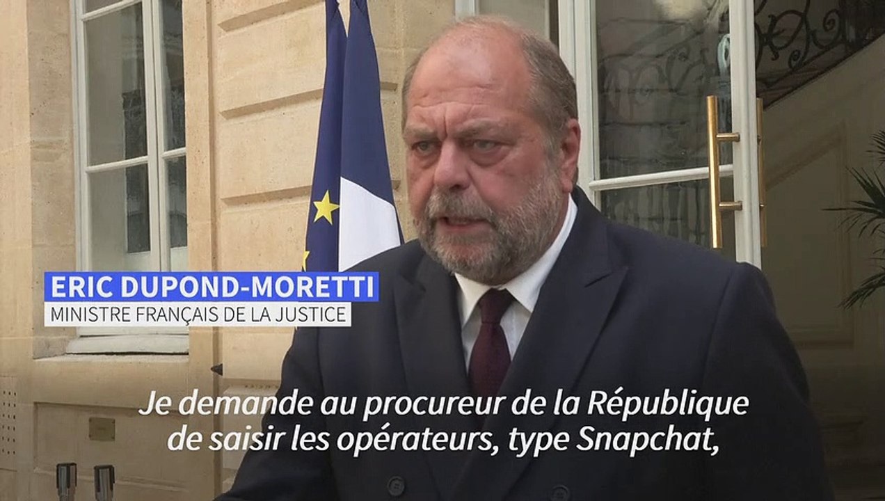 Violences: Dupond-Moretti pour une réponse judiciaire ferme