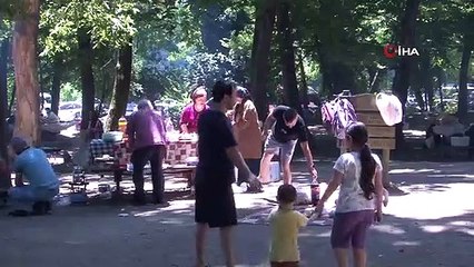 İstanbul'da Kurban Bayramı'nı geçirenler Belgrad Ormanı'na akın etti