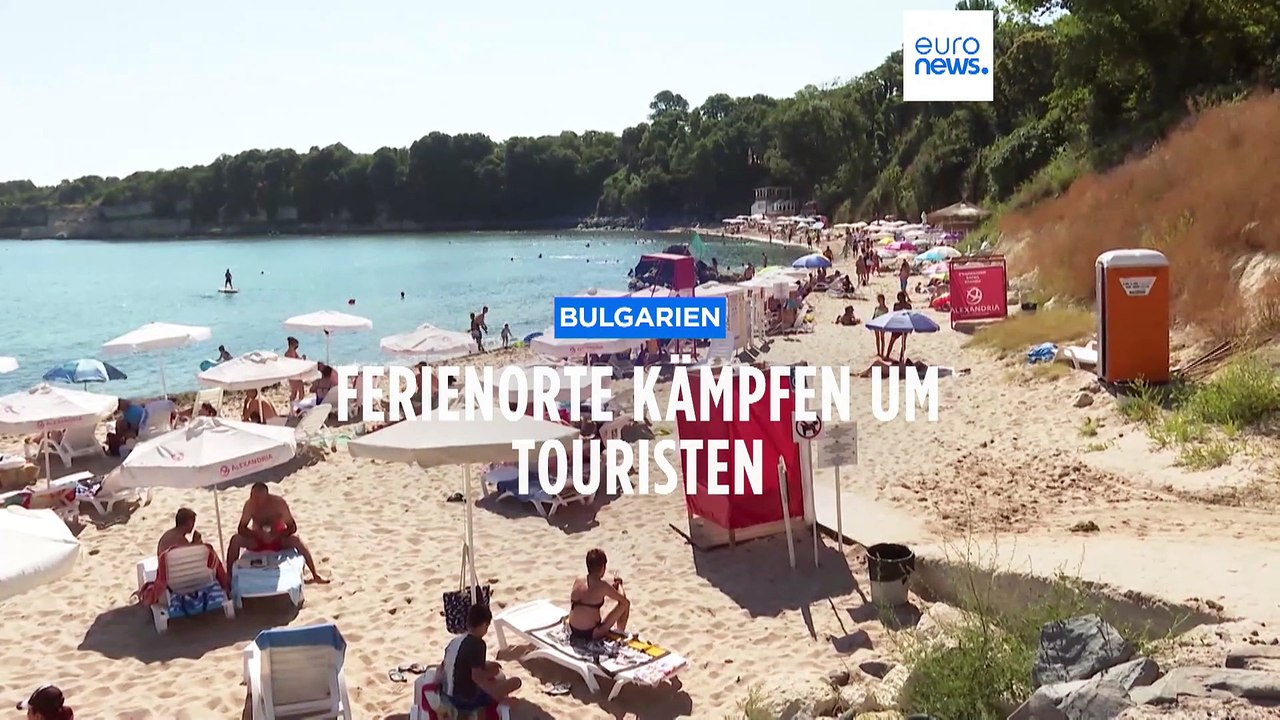 Bulgariens Tourismus in Sorge: Deutlich weniger Urlauber am Schwarzen Meer