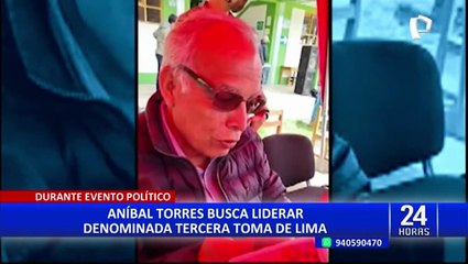 Richard Arce sobre apoyo de Aníbal Torres a la 'Toma de Lima': "Es una campaña con miras a una elección"