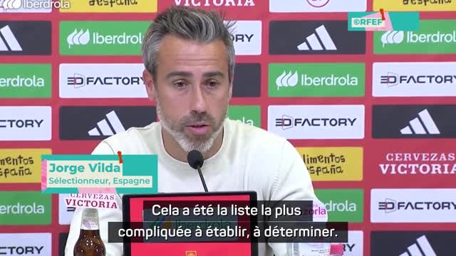 Espagne - Vilda a passé une nuit blanche à finir la liste