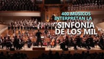 400 músicos interpretan la 