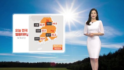 [날씨] 내일도 찜통더위...자외선 지수 매우 높음~위험 단계 / YTN