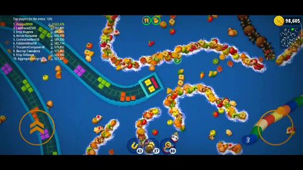 Worms Zone © 10M + Score Best Kill Ever World Record Top 01 Pro Never Stop Running Play