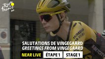 Greetings from Vingegaard - Stage 1 - Tour de France 2023