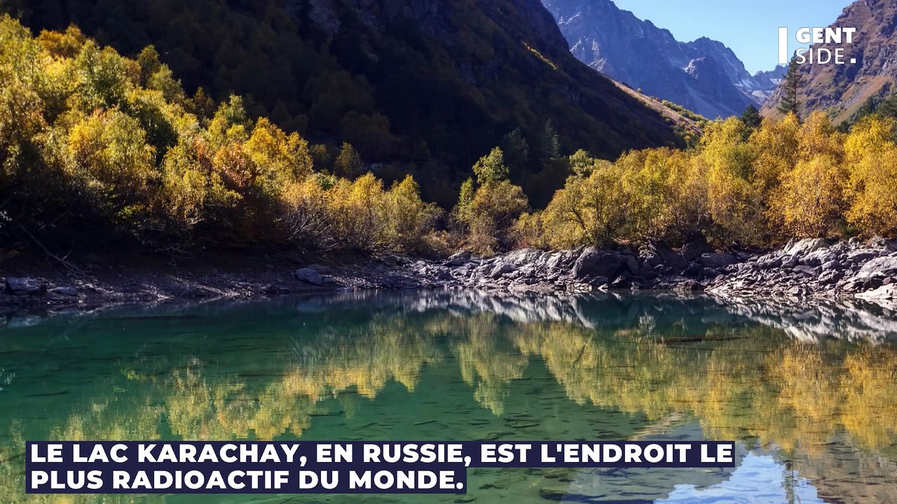 Ce lac est l'endroit le plus radioactif du monde Vidéo Dailymotion